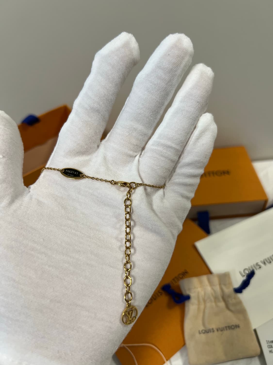 루이비통 나노그램 네클리스 목걸이 M63141 상품이미지5