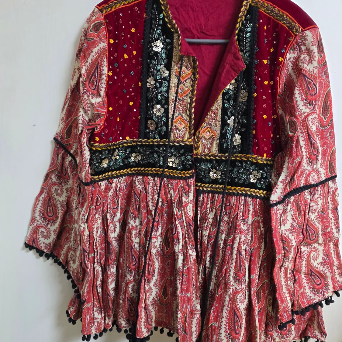 새상품) 자라 히피 블라우스자켓 (프리) 상품이미지5