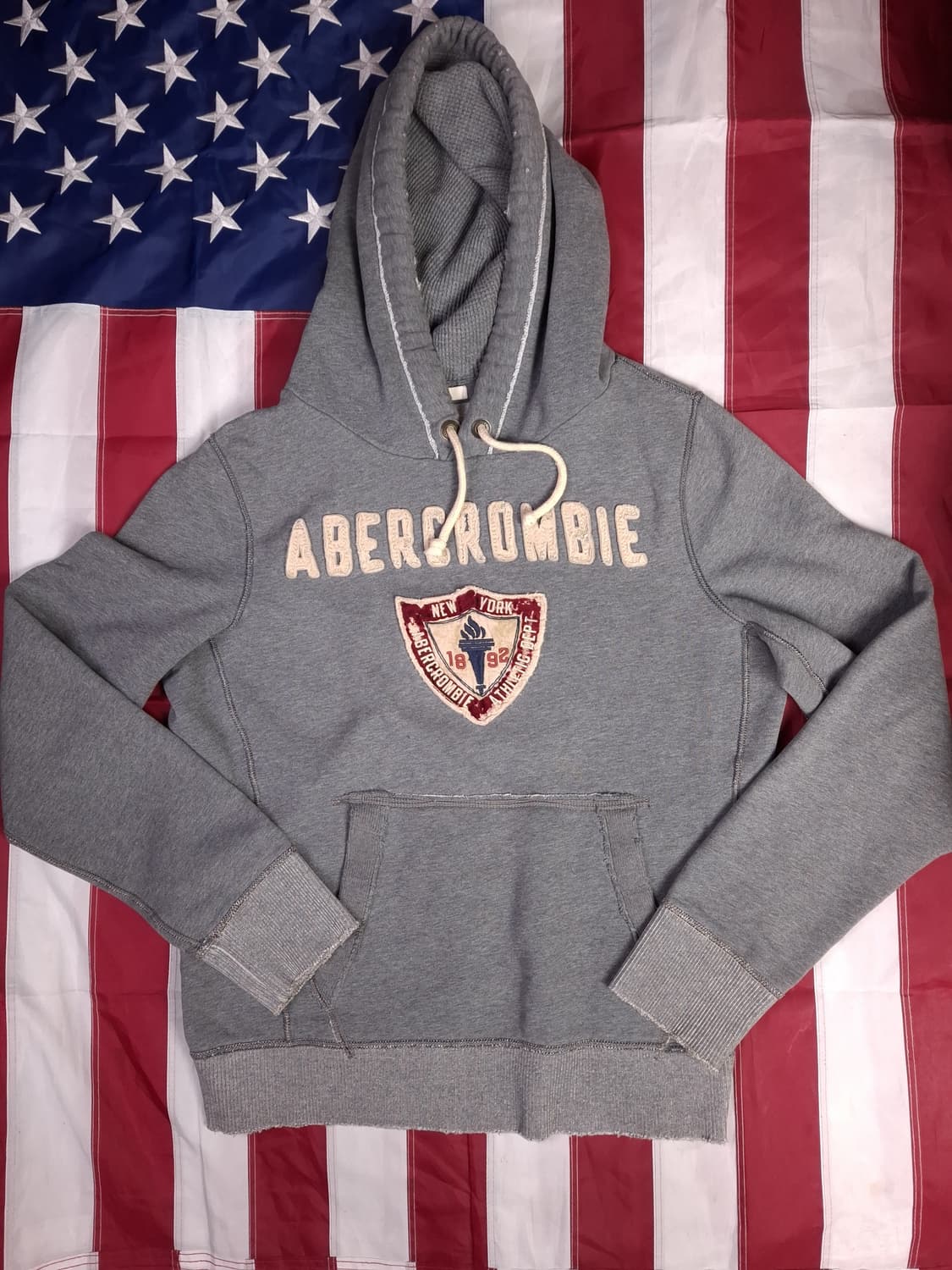 오리지날 아베크롬비 데미지 후드집업 상품이미지1