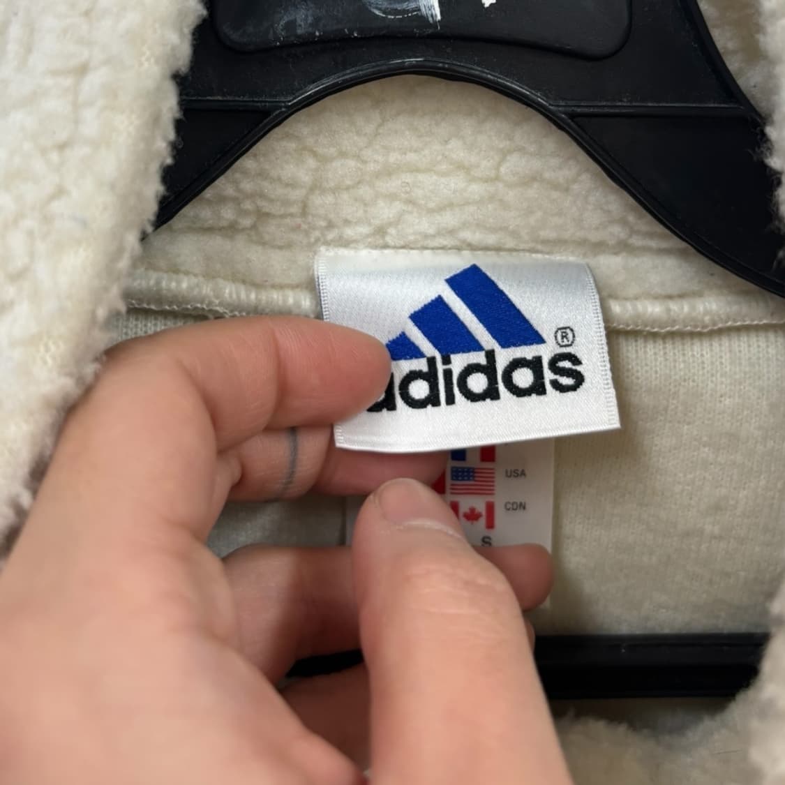 아디다스 양털 반집업 후리스 상품이미지6