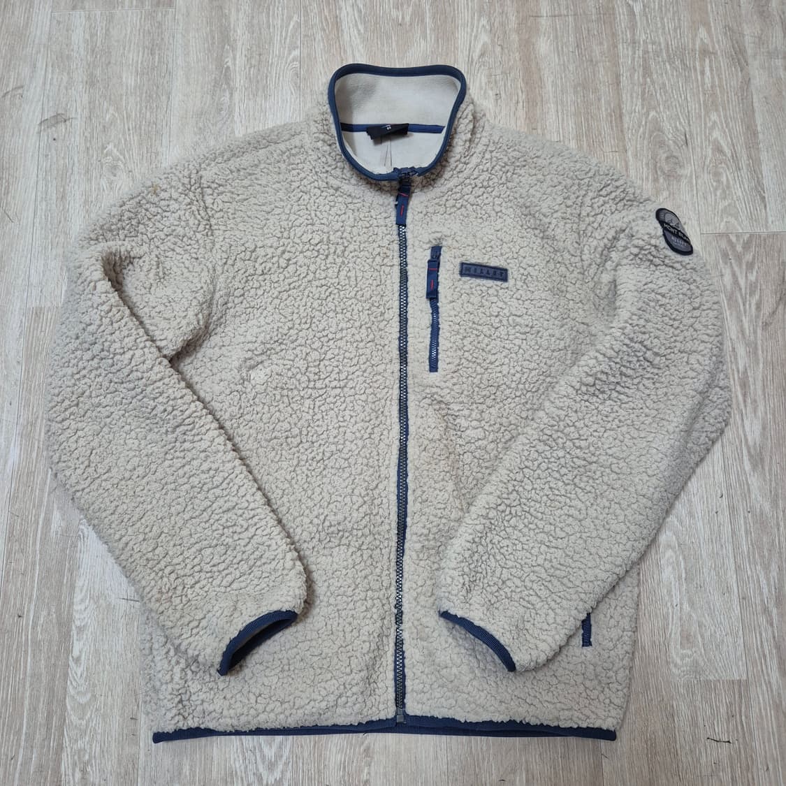 밀레 몽블랑 양털 뽀글이 후리스 플리스 자켓 상품이미지1