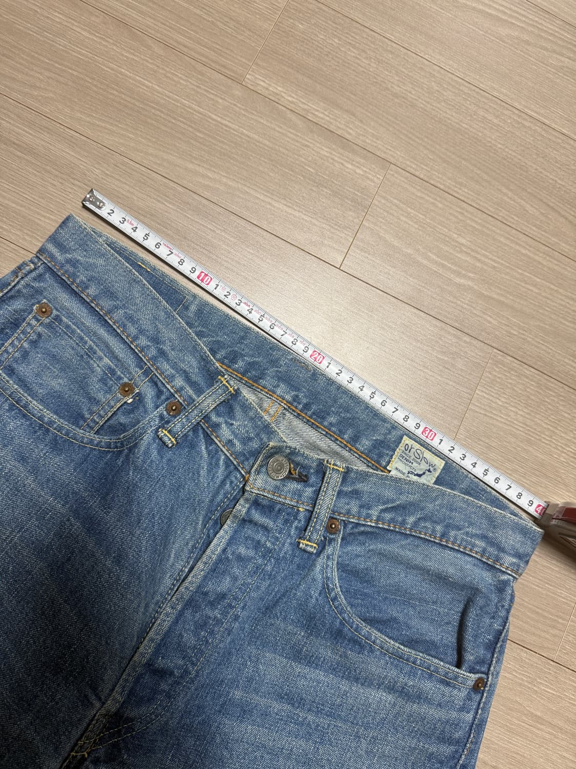 orslow 오어슬로우 105 2이어 1사이즈 노수선 상품이미지7