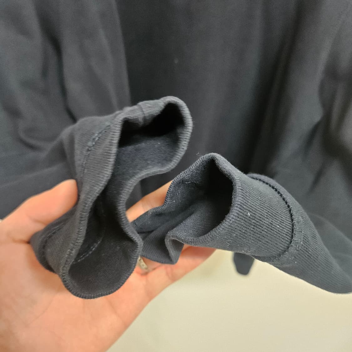 자라 피케 카라 긴팔 티셔츠 XL 상품이미지4