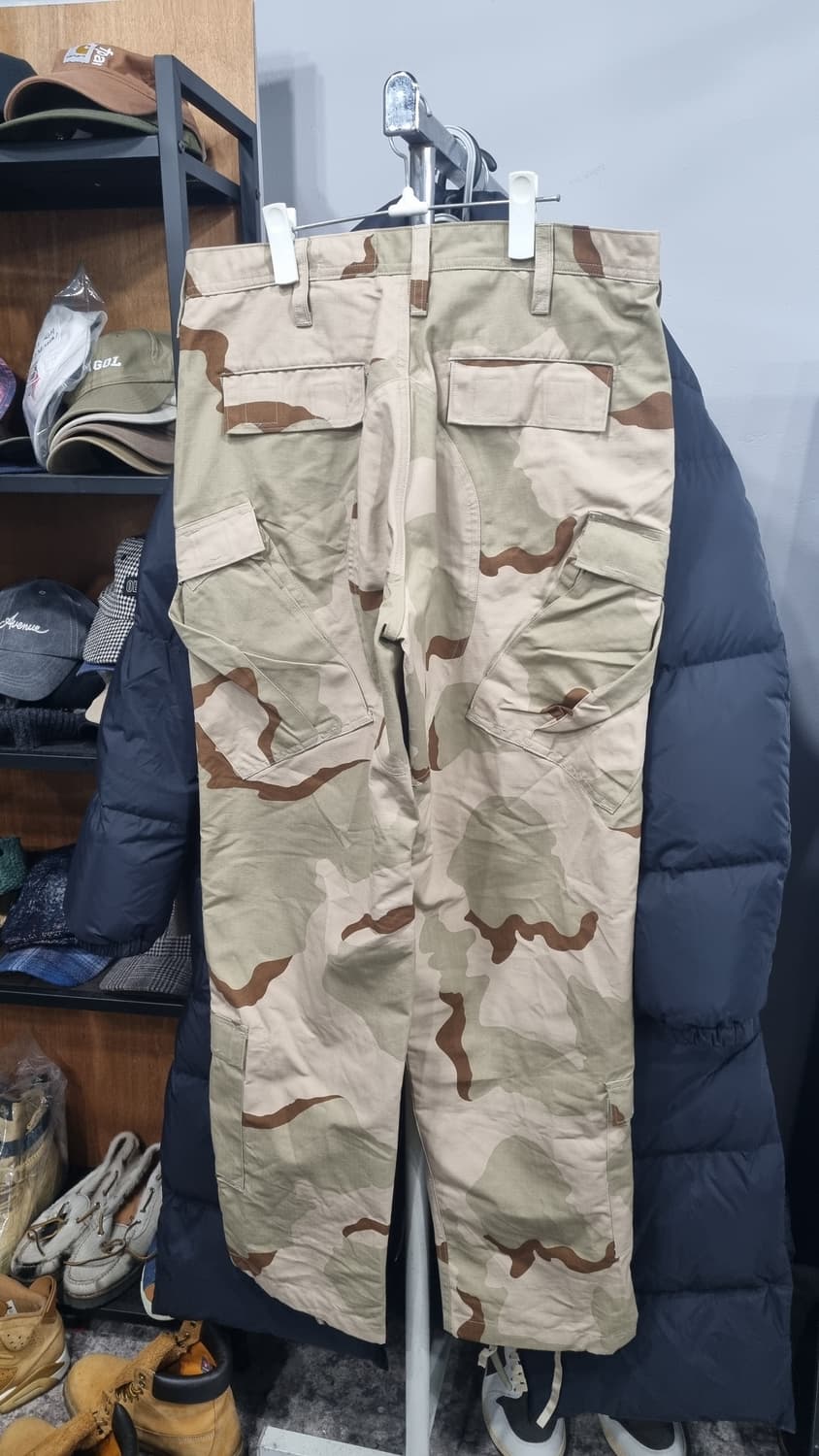 미군 USA 카모 밀리터리 셋업 상의100~105, 바지 허리33 상태굿 상품이미지4