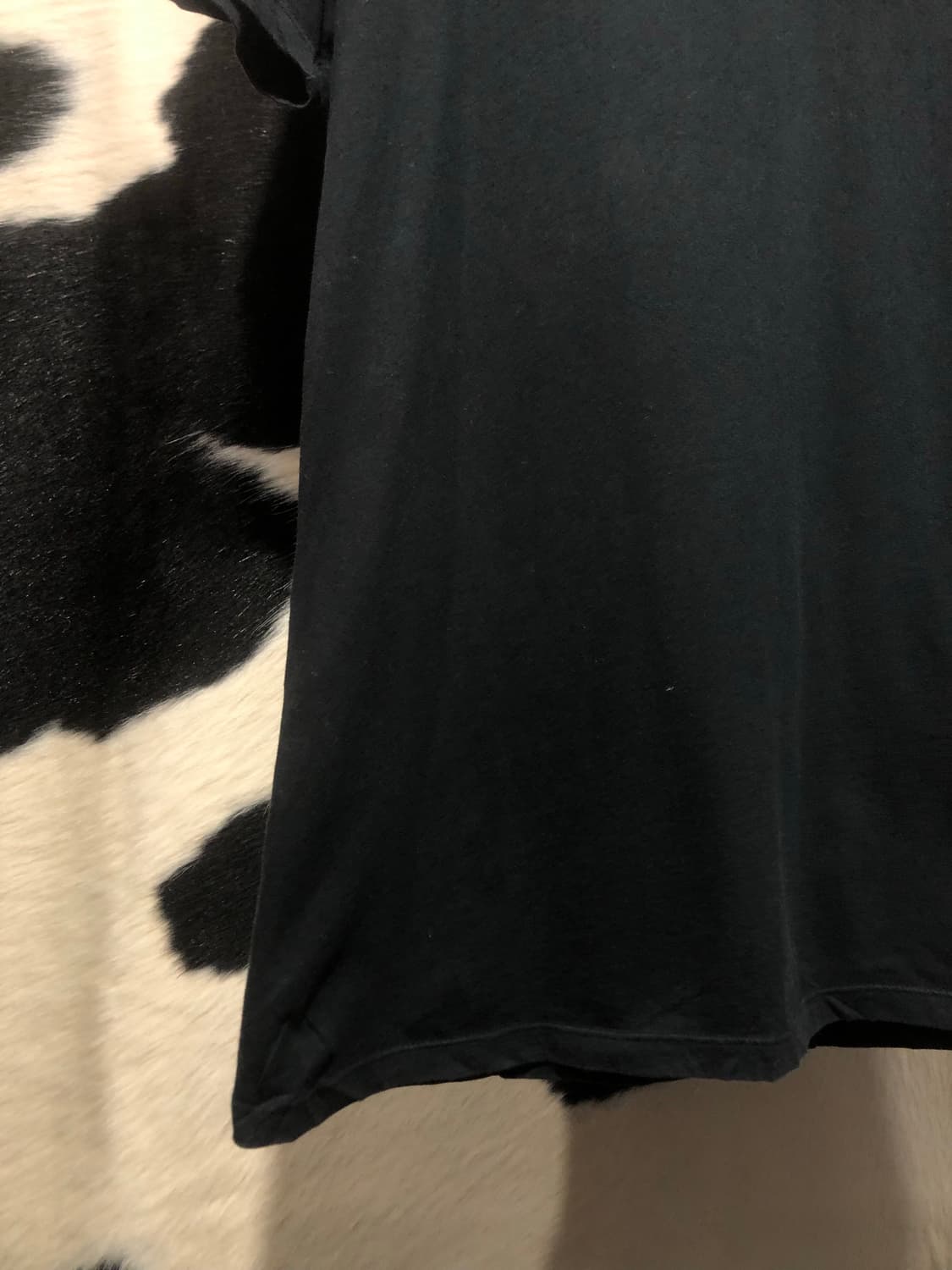 디젤 브이넥 블랙 반팔 상품이미지5