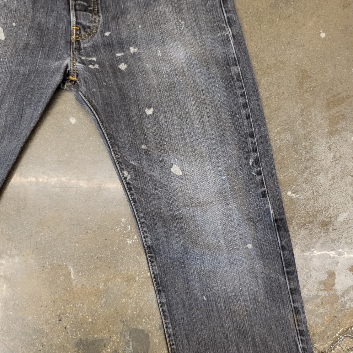 Levi's 오리지널 리바이스 501 워싱 데님 상품이미지5