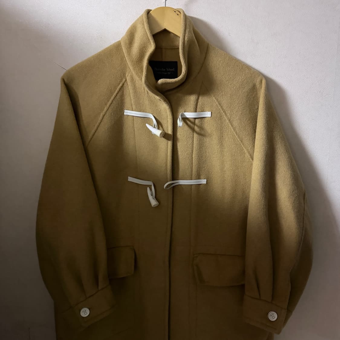 써스데이아일랜드 오버핏 하이넥 코트 S (여성 66-77정도) 상품이미지2