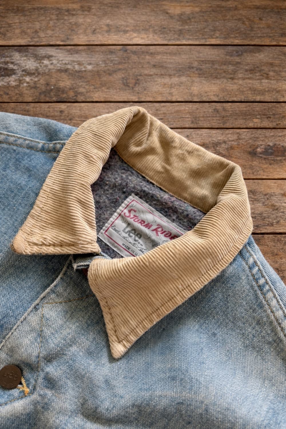 70's Lee 101LJ 스톰라이더 블랭킷 데님 자켓 100~105 상품이미지5