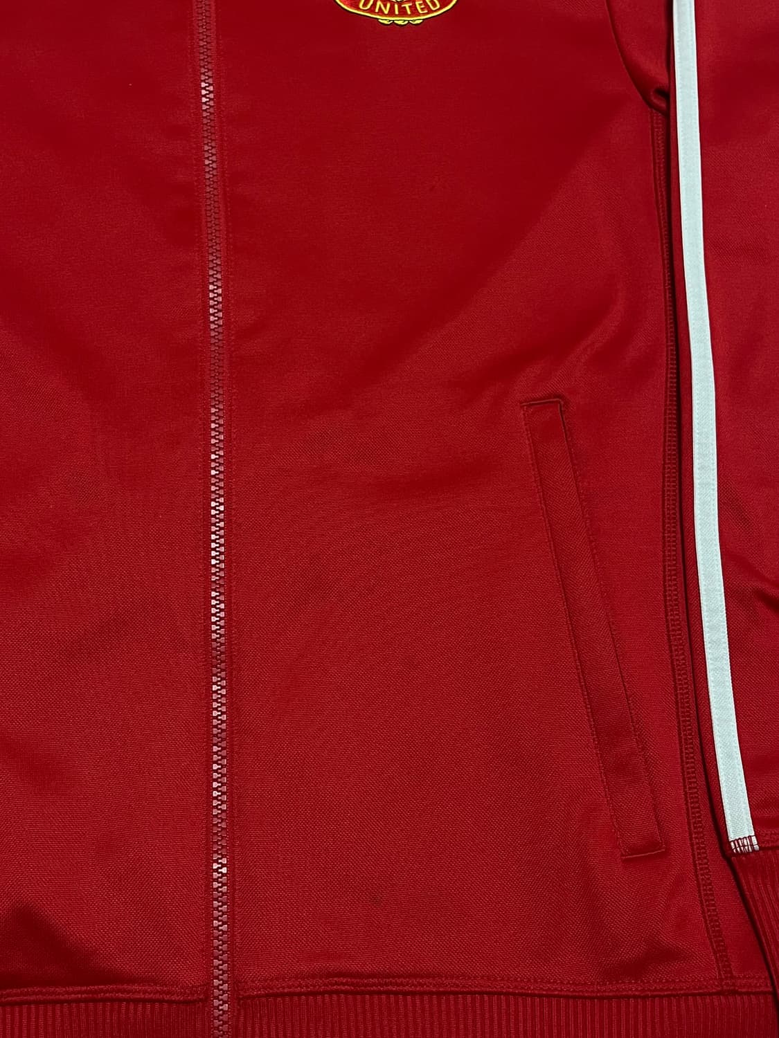 아디다스 맨유 빨강 레드 트랙탑 져지 맨체스터유나이티드 상품이미지5