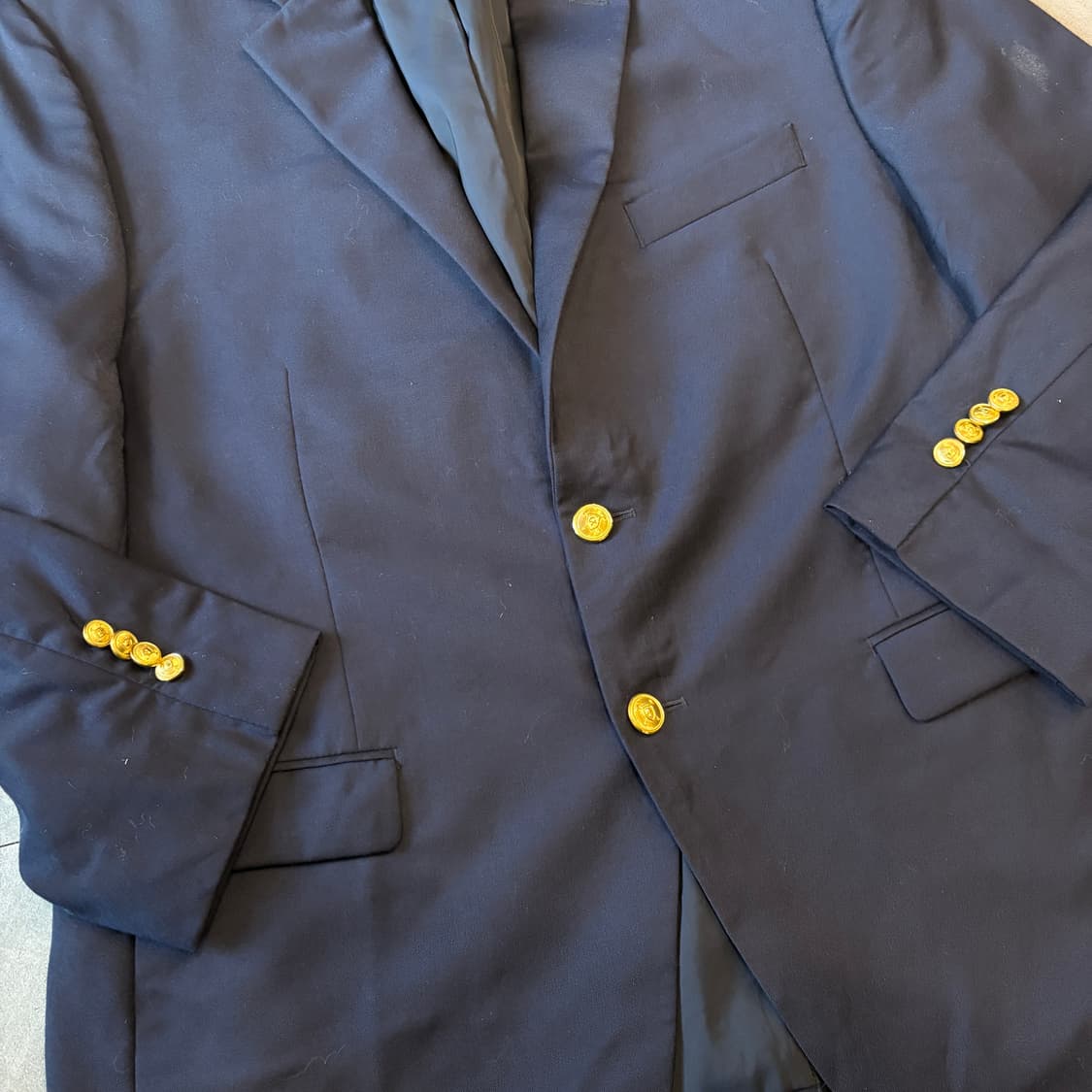 빈티지 랄프로렌 금장 블레이저 자켓 상품이미지5