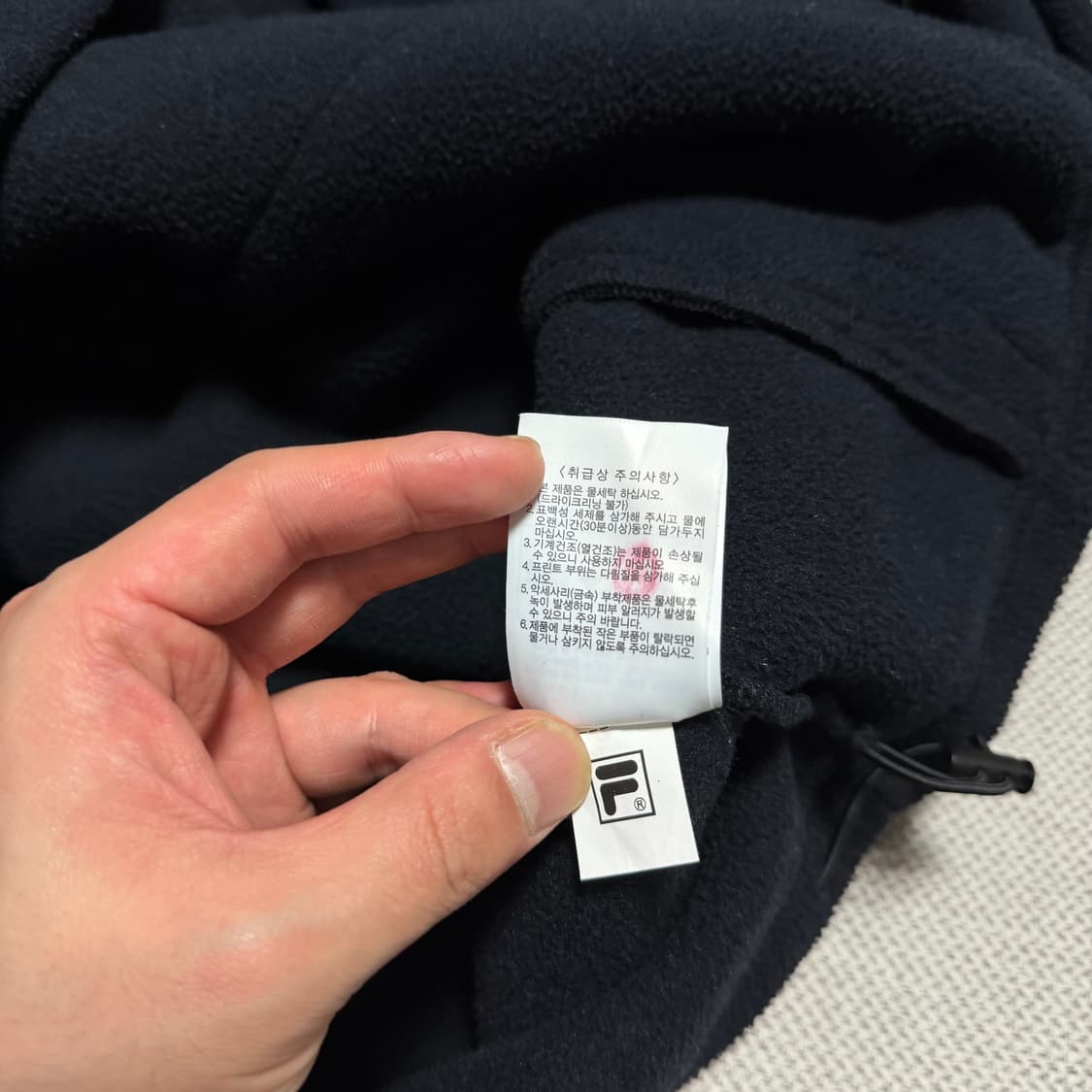 휠라 폴라텍 아노락 후리스 상품이미지5