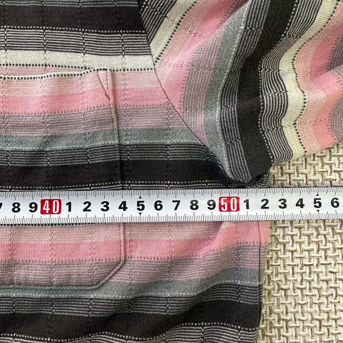 100 닥스 스트라이프 긴팔 폴로 셔츠 0423D 상품이미지5