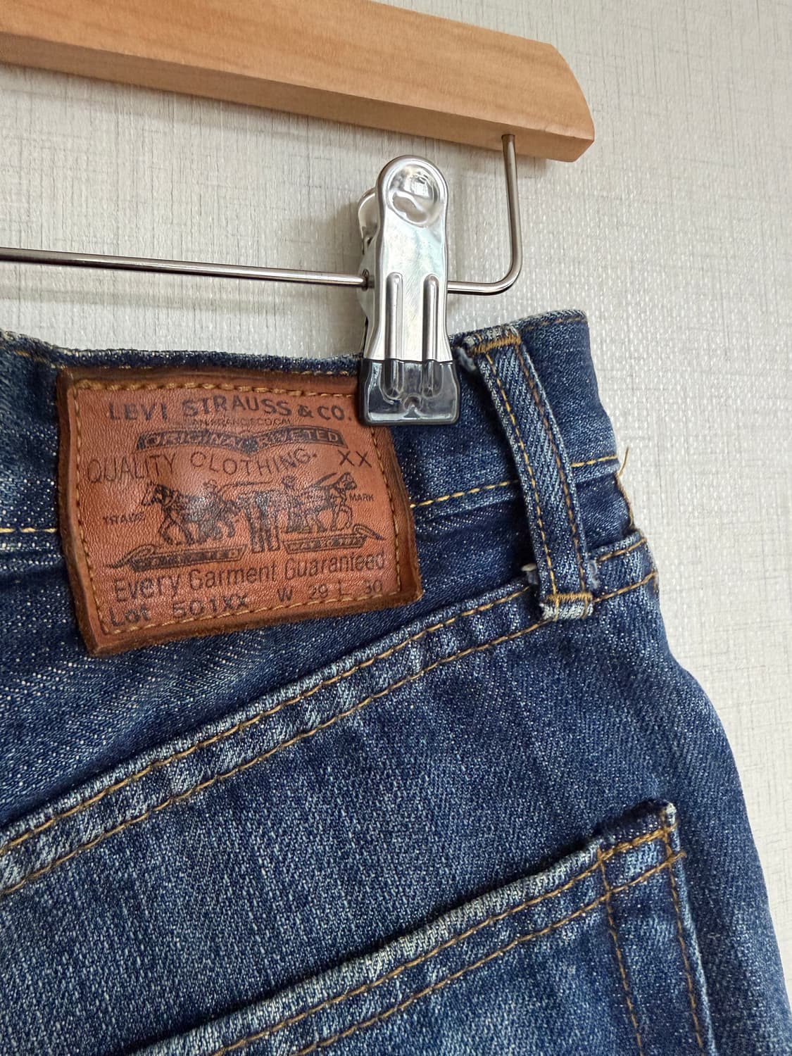 리바이스 Lot 501XX 메이드인 USA 데님치마 상품이미지6