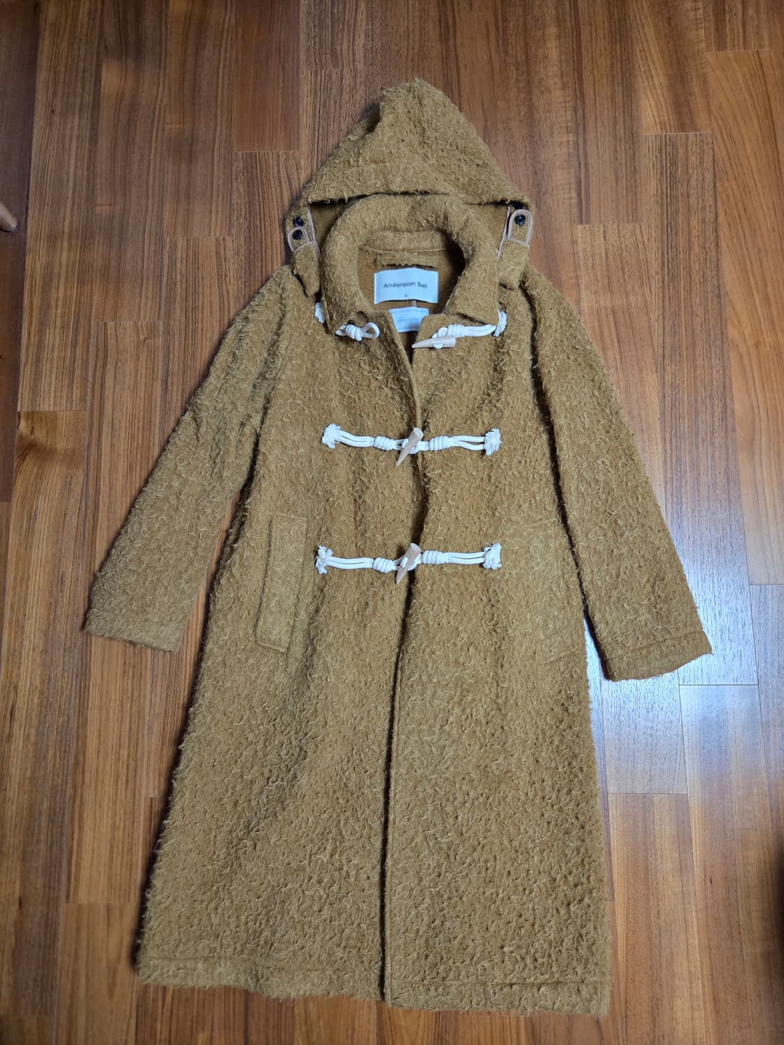 앤더슨벨 알파카 모헤어 믹스 더플코트 상품이미지1