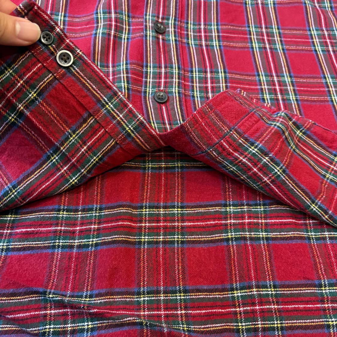 엘엘빈 플란넬 정품 L.L.bean 체크 셔츠 상품이미지6