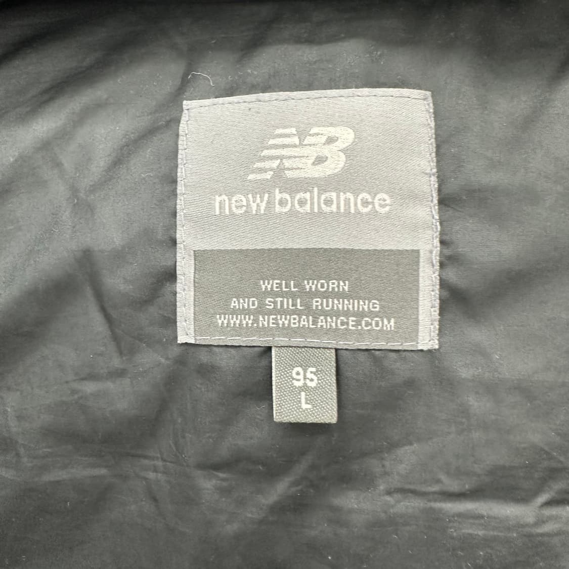 95 뉴발란스 남자 덕다운 무스탕 패딩 상품이미지4