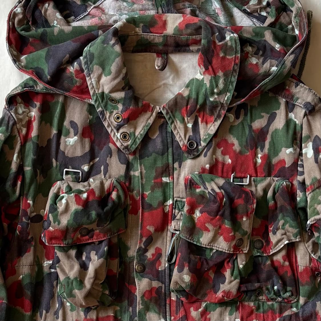 [48] 80s Swiss Army M70 알펜플라주 필드 자켓 상품이미지2