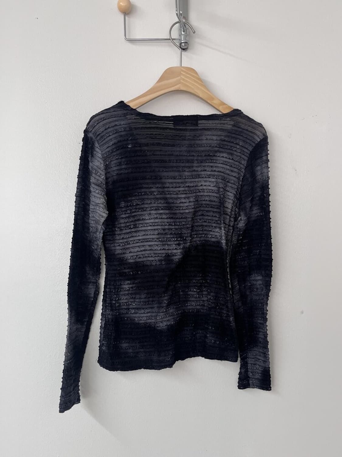 Tie-dyed frill long sleeve 상품이미지5