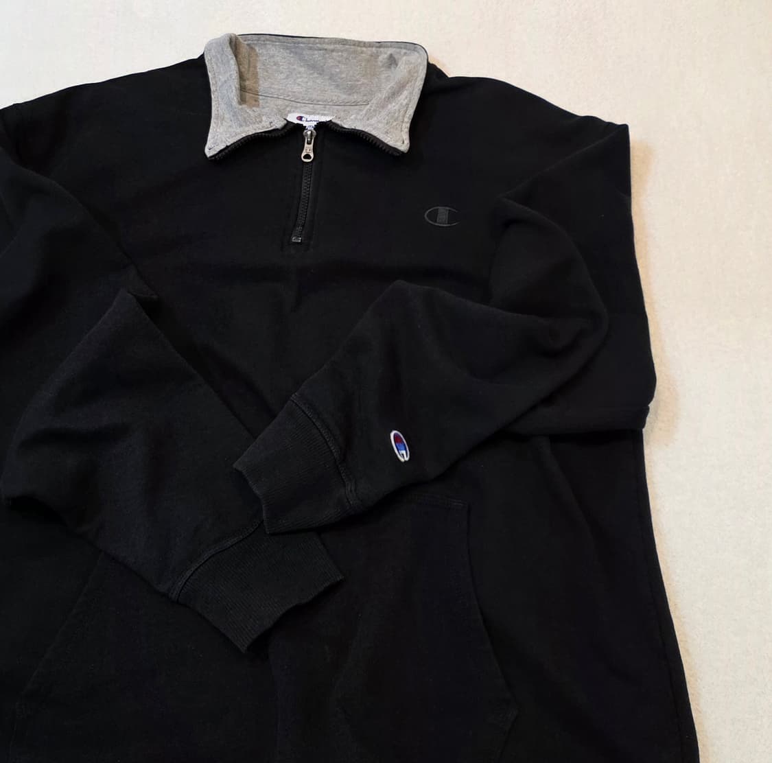 CHAMPION 챔피온 기모 넥카라 반집업 상품이미지2