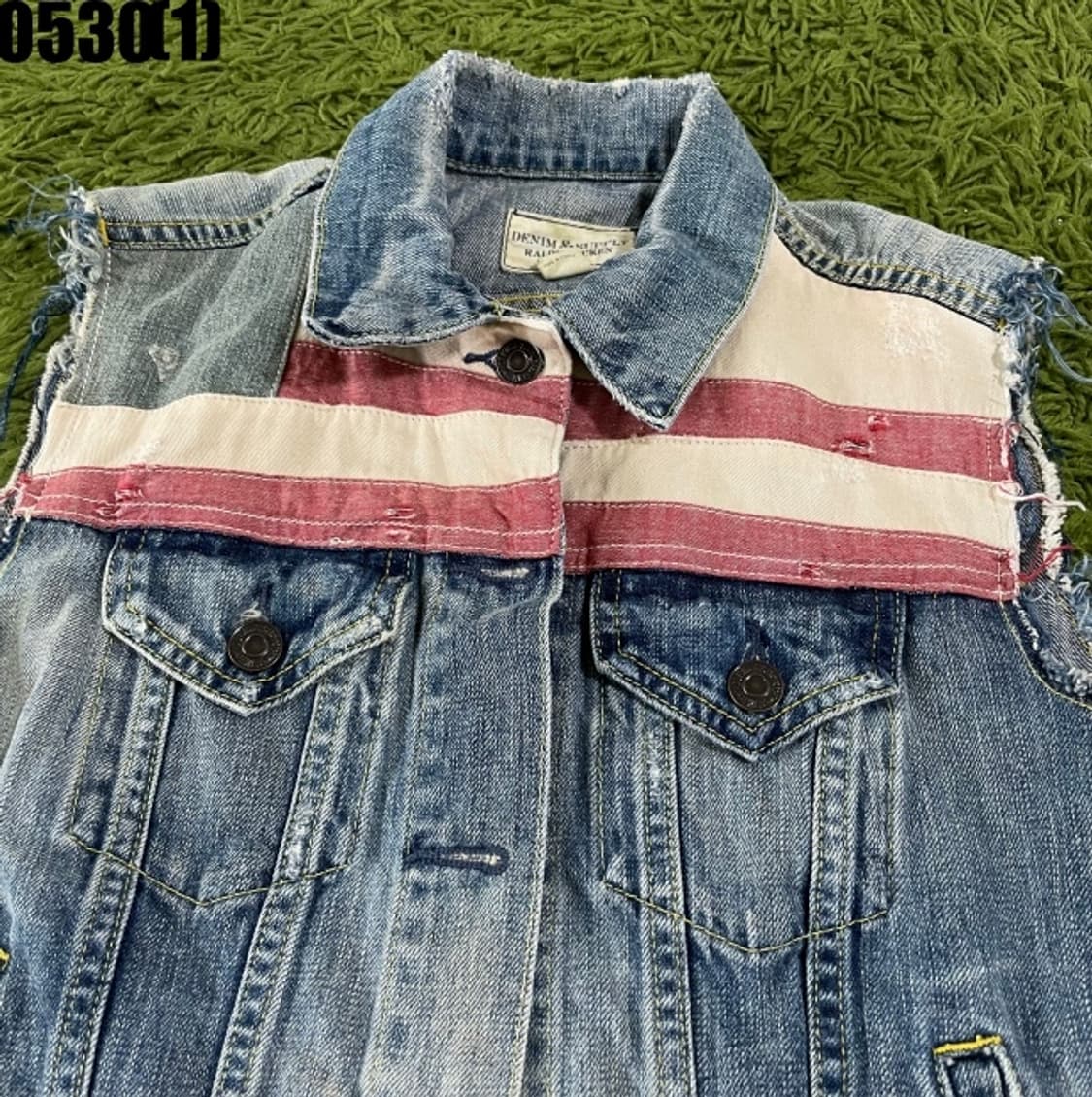 데님앤서플라이 x 랄프로렌 데님 조끼 상품이미지2