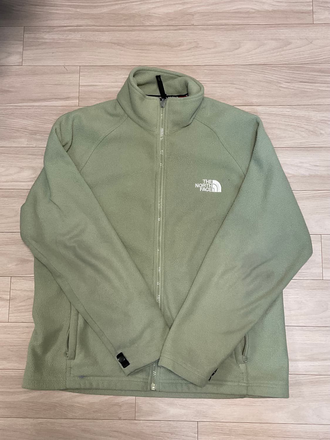 노스페이스 연두색 집업 상품이미지1