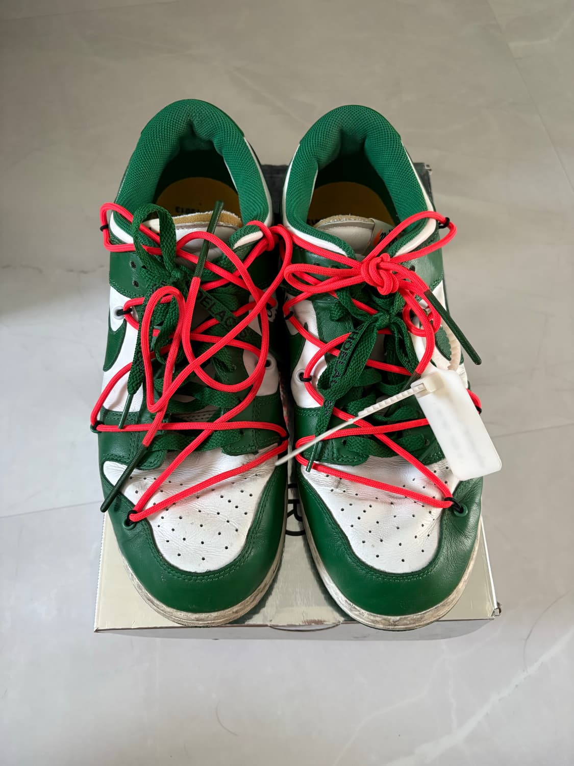 나이키 오프화이트 덩크 그린 상품이미지2