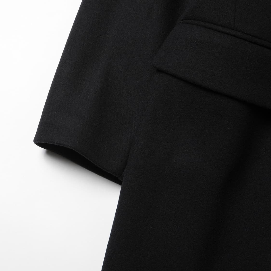 오라리 22aw 슈퍼 파인 멜튼 울 체스터필드 코트 5사이즈 다크네이비 상품이미지9