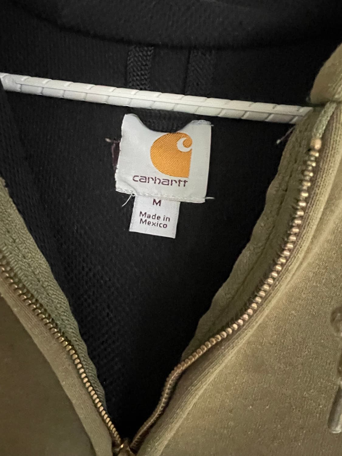 칼하트 래인 디펜더 후드집업 올리브 상품이미지2