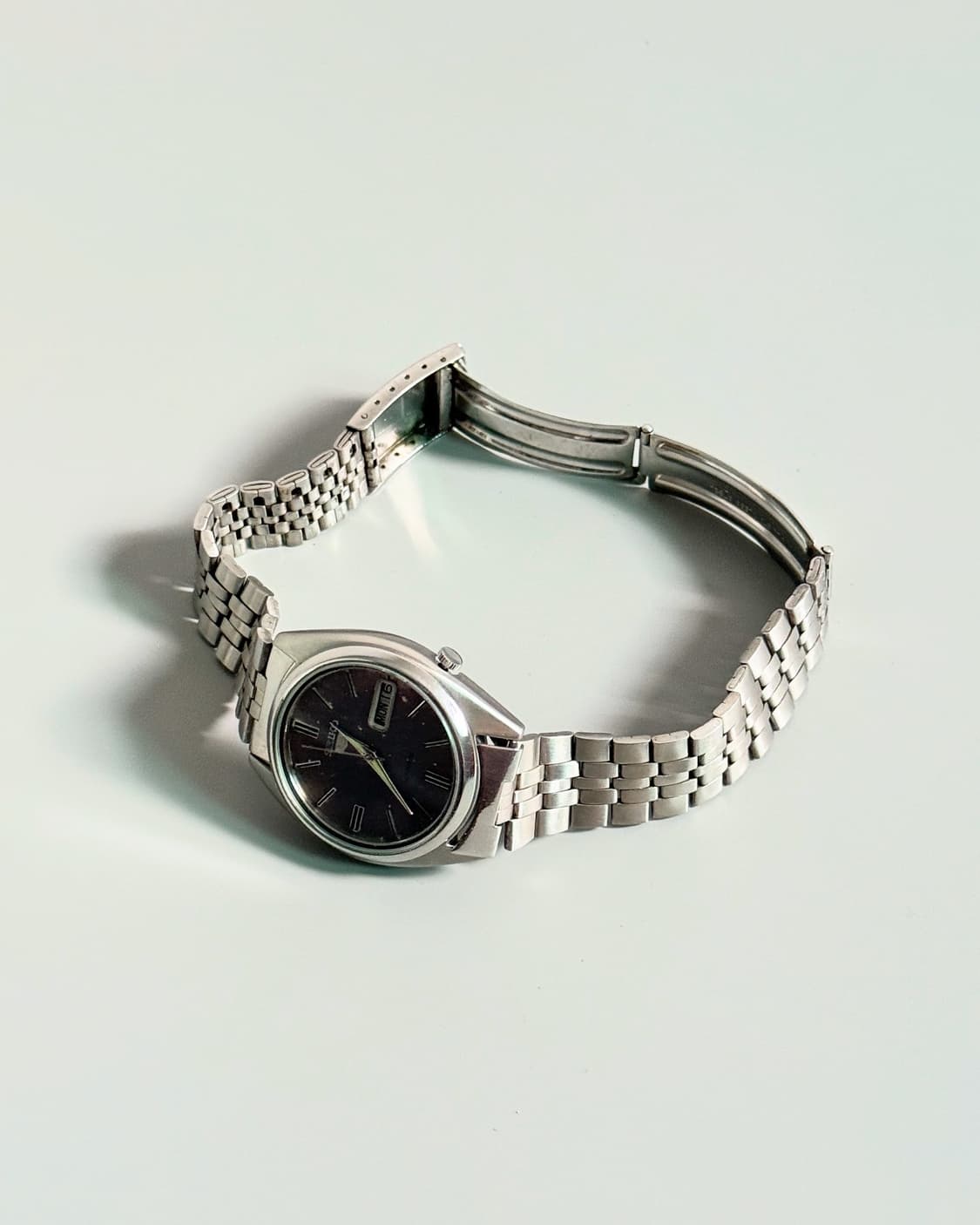 vintage SEIKO 5 Automatic metal watch 상품이미지3