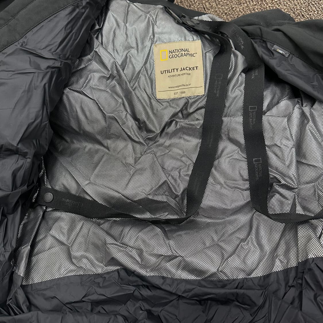 내셔널지오그래픽 덕다운 롱패딩 블랙 105(XL) 상품이미지10