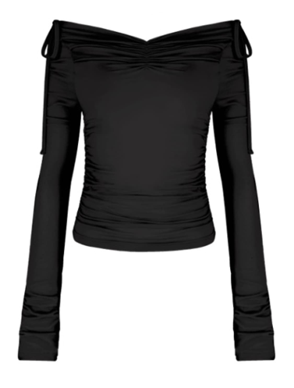 컴아웃앤플레이(코프) 현 클리시어 Beloved ribbon top 상품이미지1