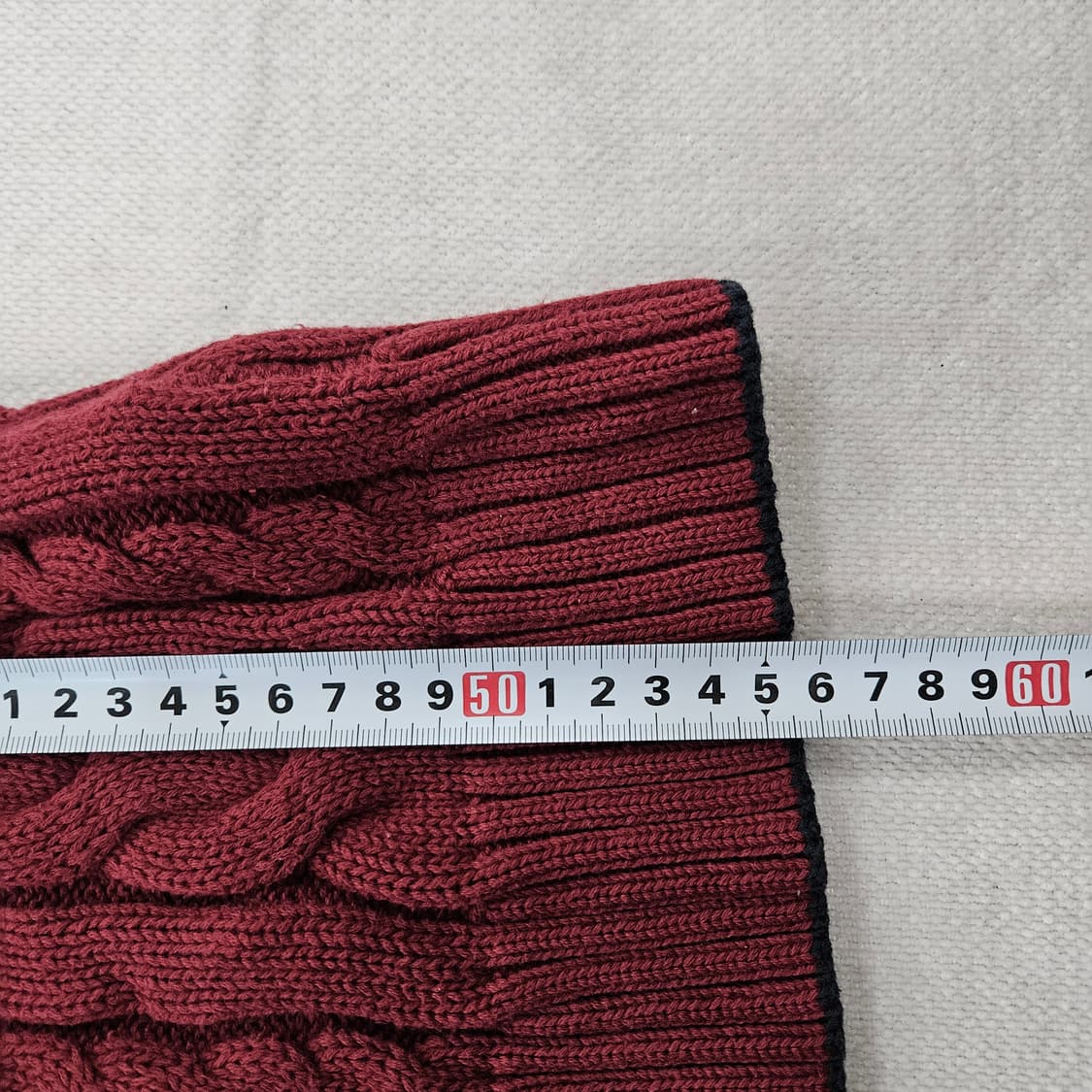 [S] 타미힐피거 여성 케이블 니트 터틀넥 집업 가디건 0115YH1 상품이미지9