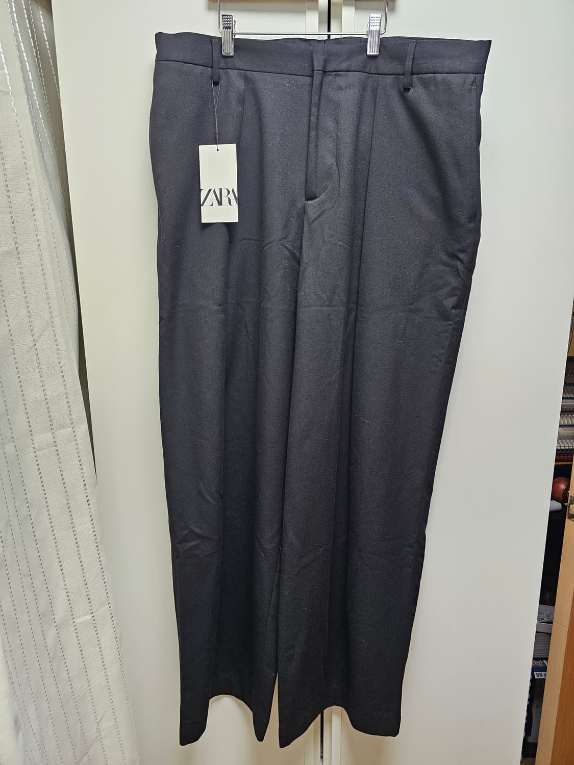 새상품 자라 와이드 울 팬츠 상품이미지3