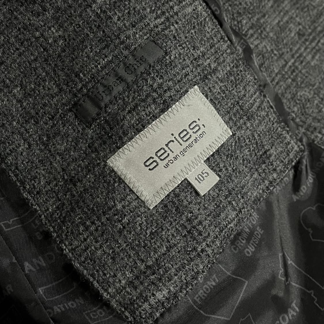 [100] 시리즈 글렌체크 울자켓 상품이미지7