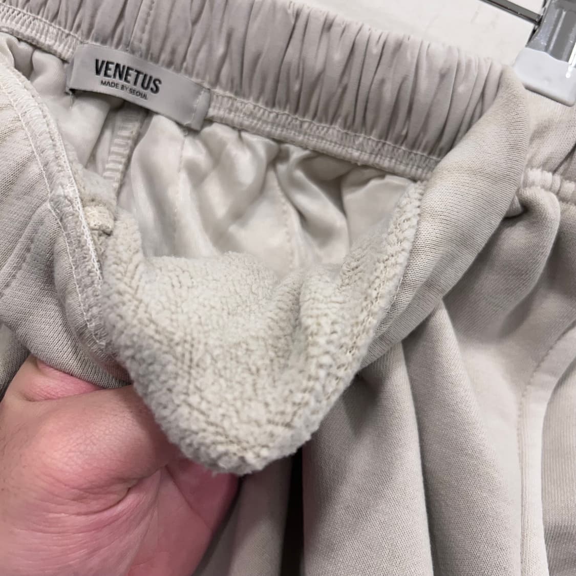 VENETUS 나일론 패치 기모 벌룬 조거팬츠 상품이미지4