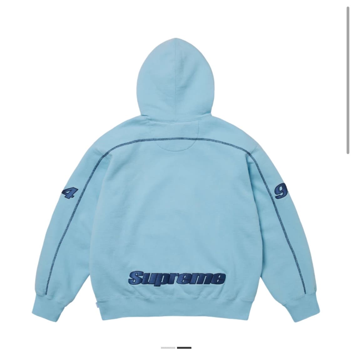 Supreme 오버로크 후드 스웻셔츠 L 새상품 상품이미지2