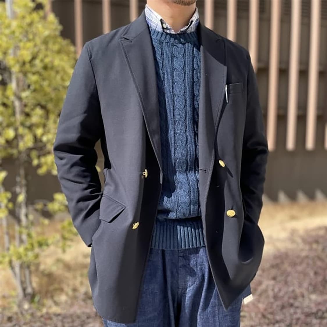 li-co 5 gauge cable crewneck knit 상품이미지3