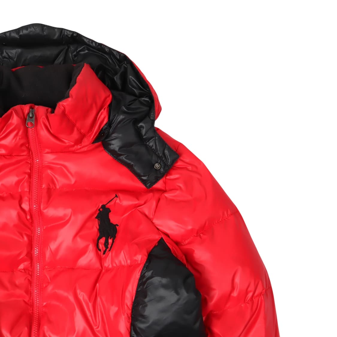폴로 랄프로렌 레드 빅포니 후디 덕 다운자켓 패딩 상품이미지3