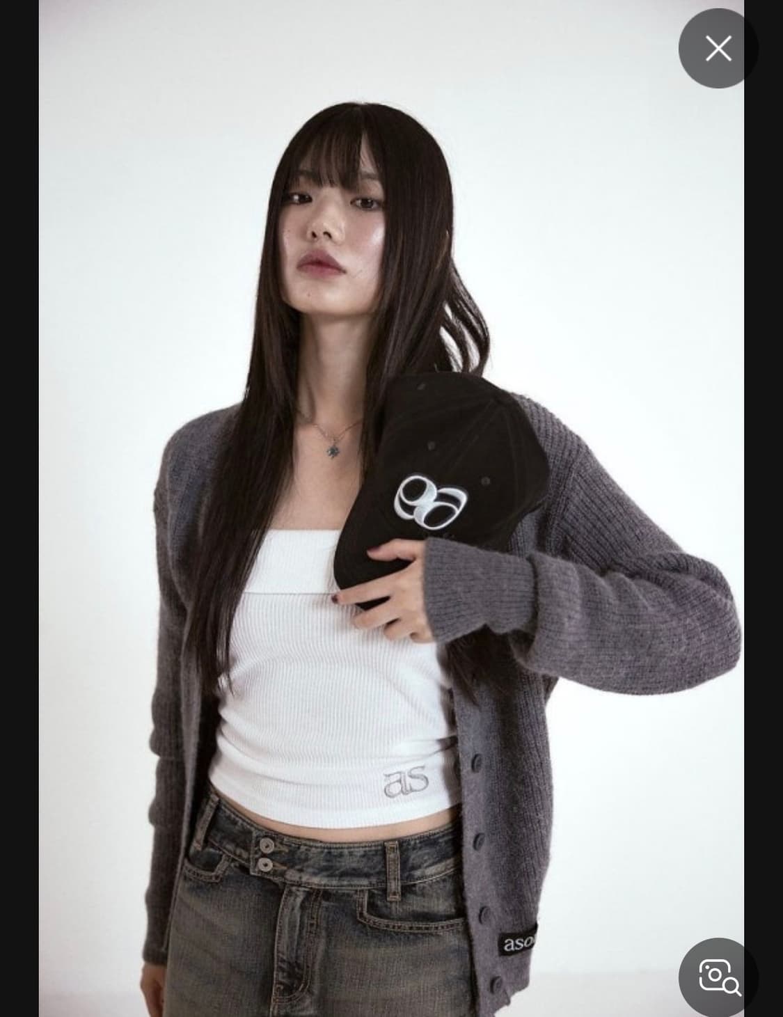 애즈온 가디건 상품이미지1