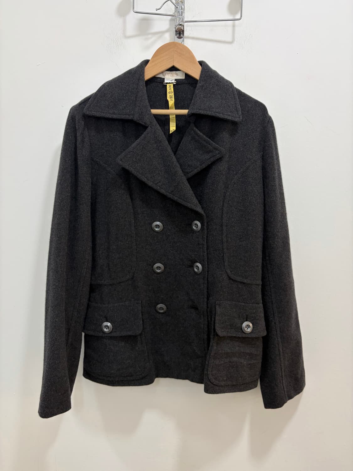 Cordier 더블 코트 자켓 상품이미지5