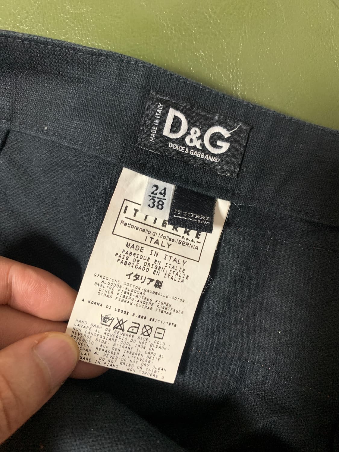 돌체앤가바나 아카이브 치마 상품이미지5