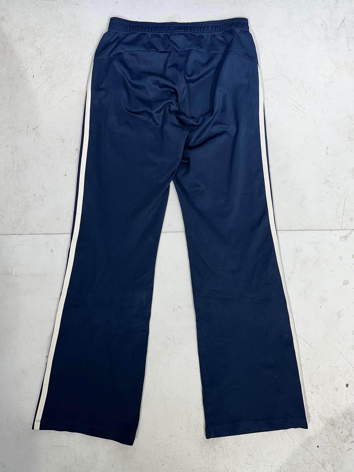 아디다스 네이비 핑크 와이드 트레이닝 팬츠 삼선 부츠컷 추리닝 바지 M 상품이미지5