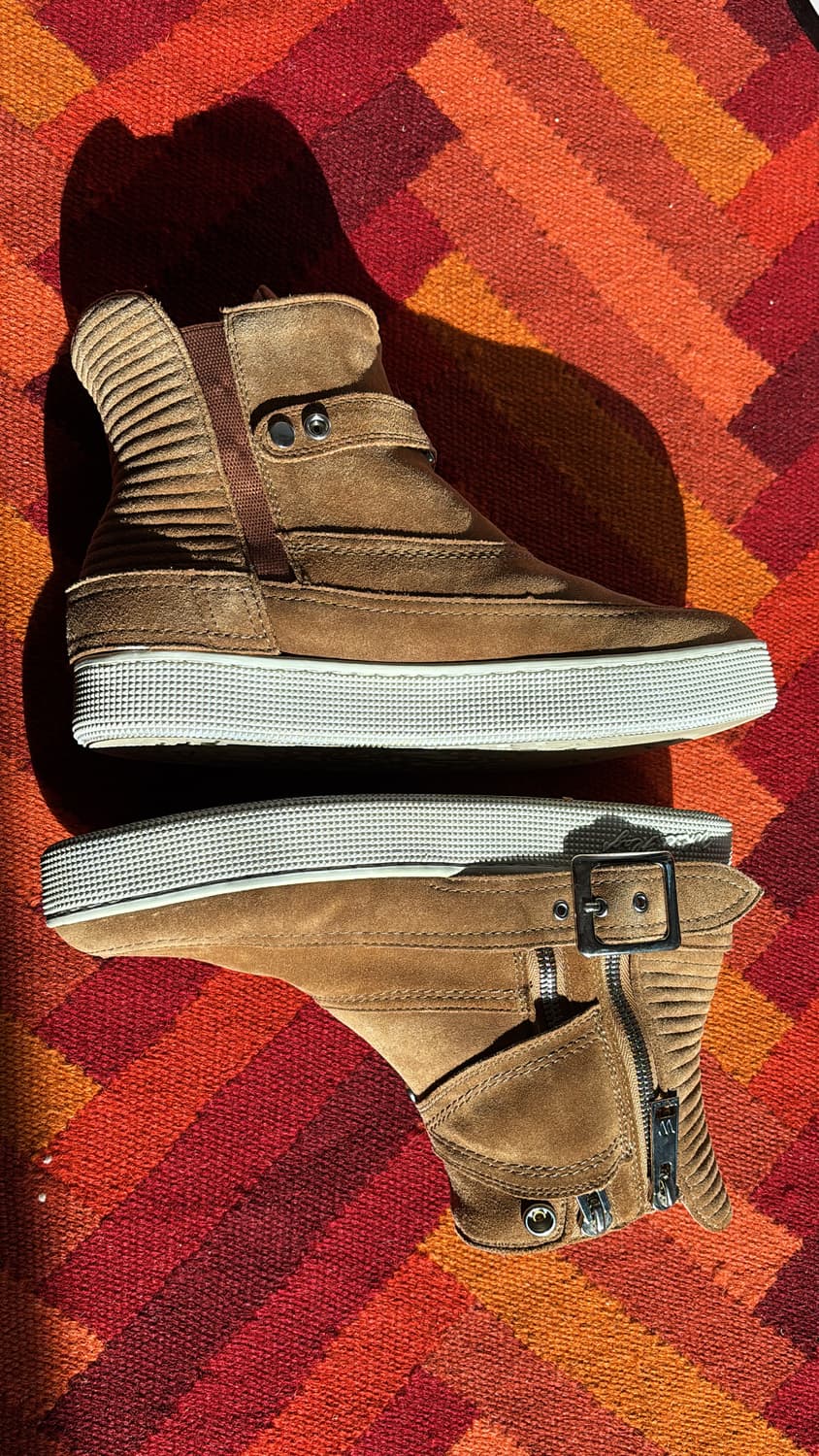 White Flags Bandanna Biker Boots 상품이미지3