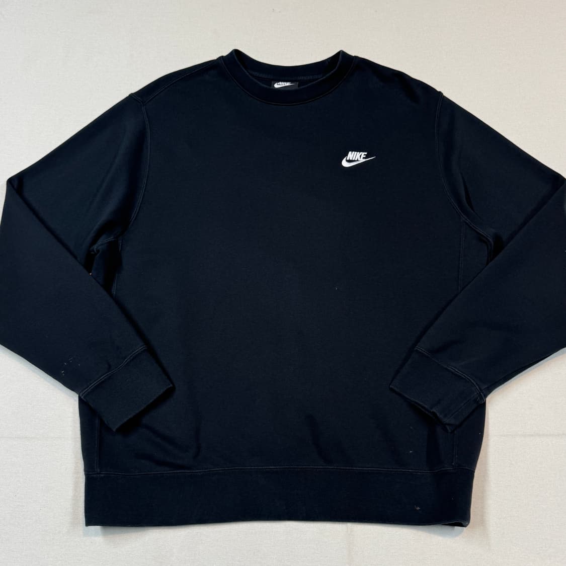 XL) 나이키 스우시 맨투맨 블랙 상품이미지2