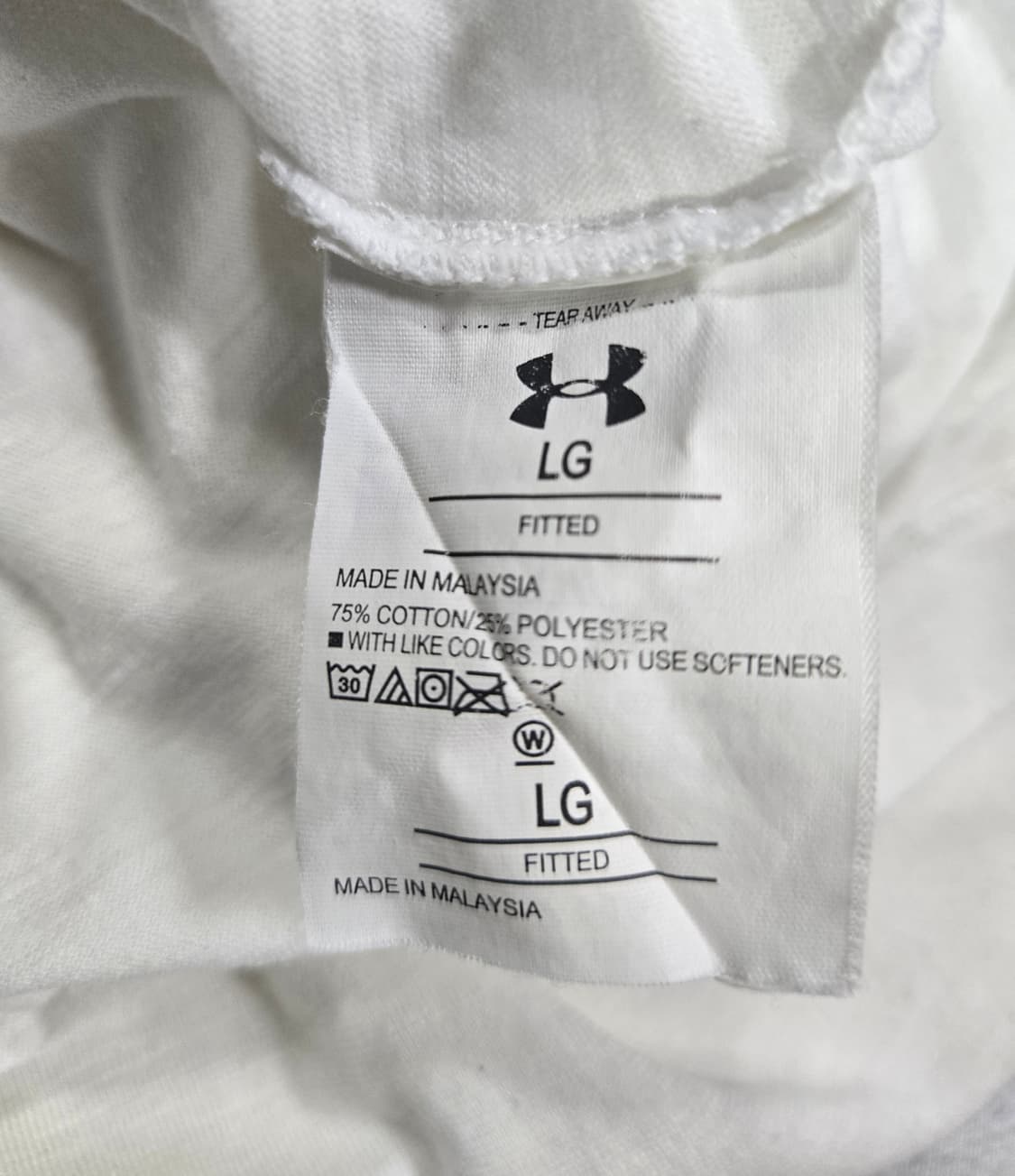 언더아머 브이넥 반팔티 95~100 상품이미지8