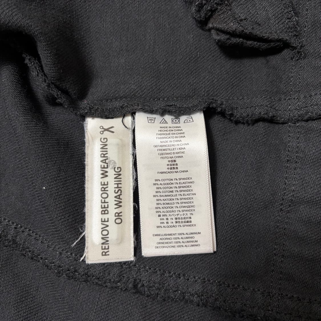 마이클코어스 블랙 체인 장식 자켓(XS) 상품이미지7