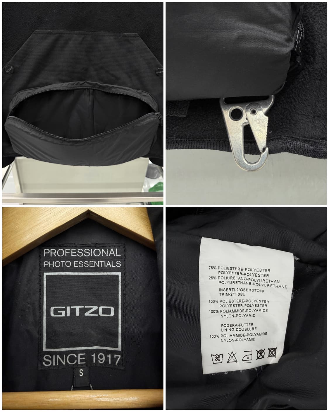 GITZO 00s 포토그래퍼 유틸리티 플리스 자켓 상품이미지10