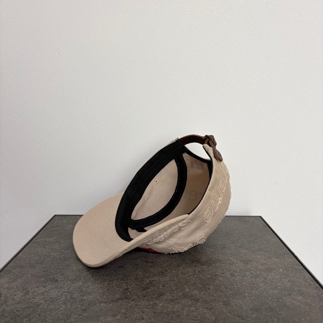 (OS) 슈프림 박스로고 캠프캡 모자 레이저드 트윌 탄 상품이미지6