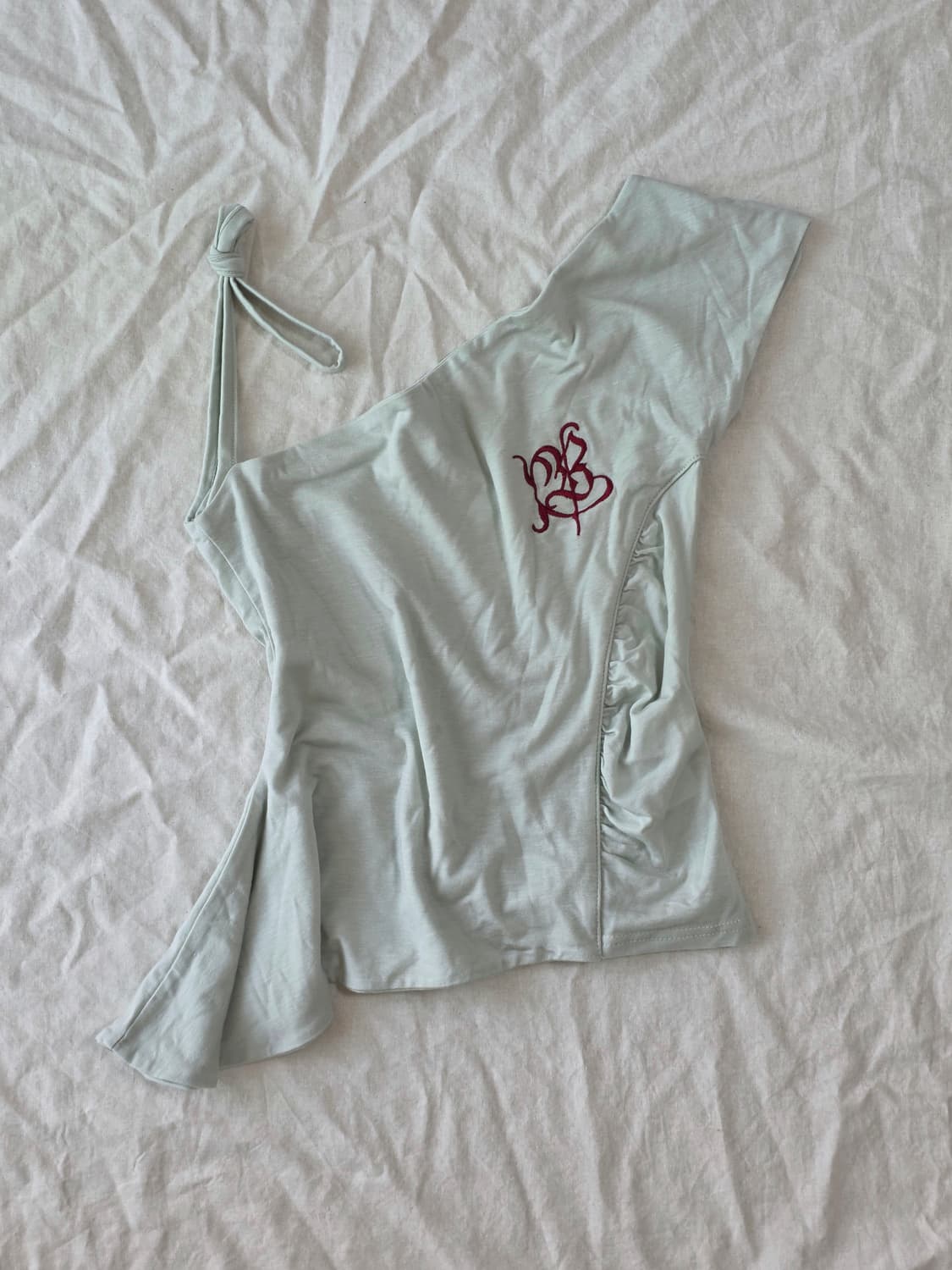 배디 One Shoulder Drape Sleeveless 상품이미지1