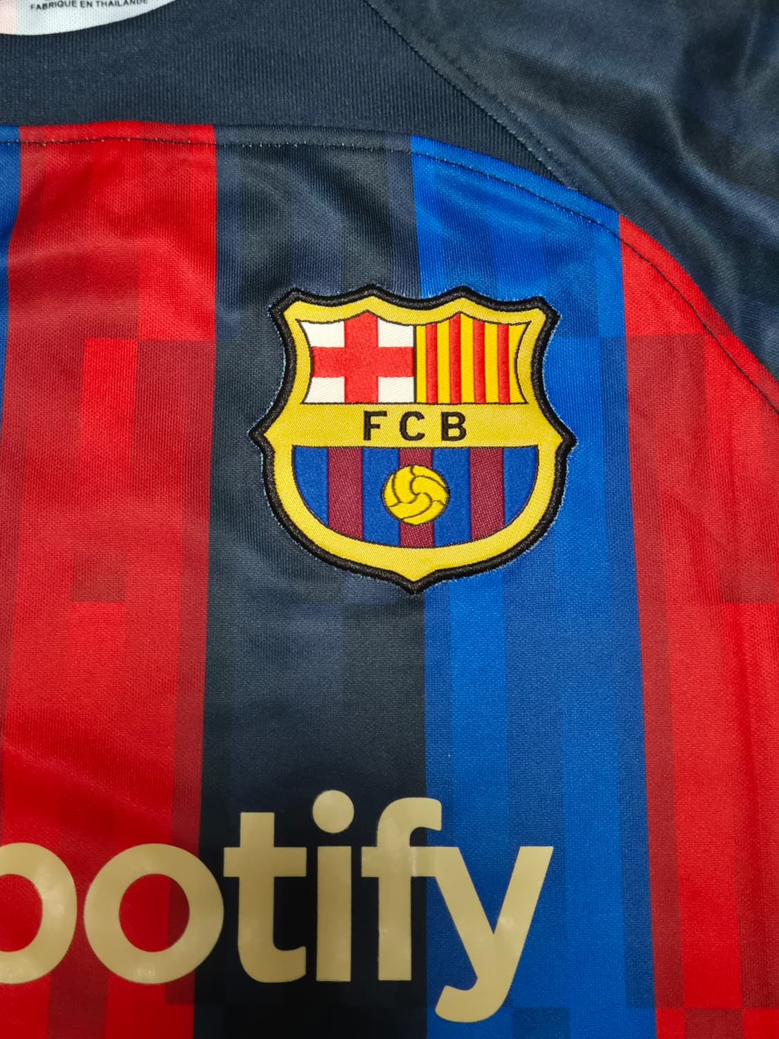 22-23 바르샤 홈킷 부스케츠 유니폼 L 상품이미지4